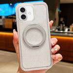 Custodia con supporto magnetico rotante per iPhone 17 Pro Max