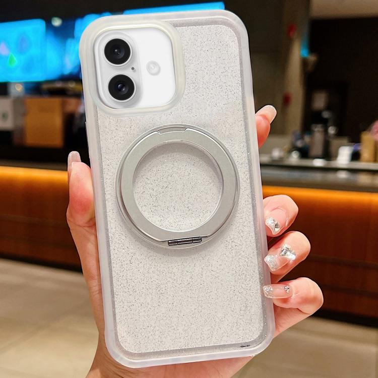 Custodia con supporto magnetico rotante per iPhone 17 Pro Max