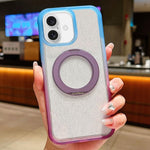 Custodia con supporto magnetico rotante per iPhone 17 Pro Max