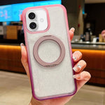 Custodia con supporto magnetico rotante per iPhone 17 Pro Max