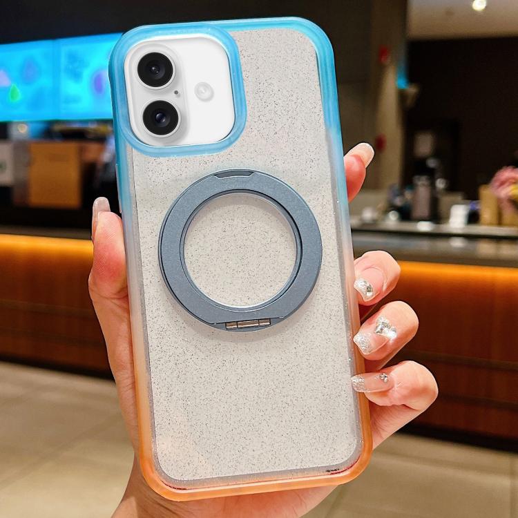 Custodia con supporto magnetico rotante per iPhone 17 Pro Max