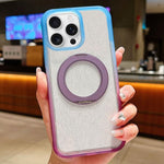 Custodia con supporto magnetico rotante per iPhone 17 Pro Max