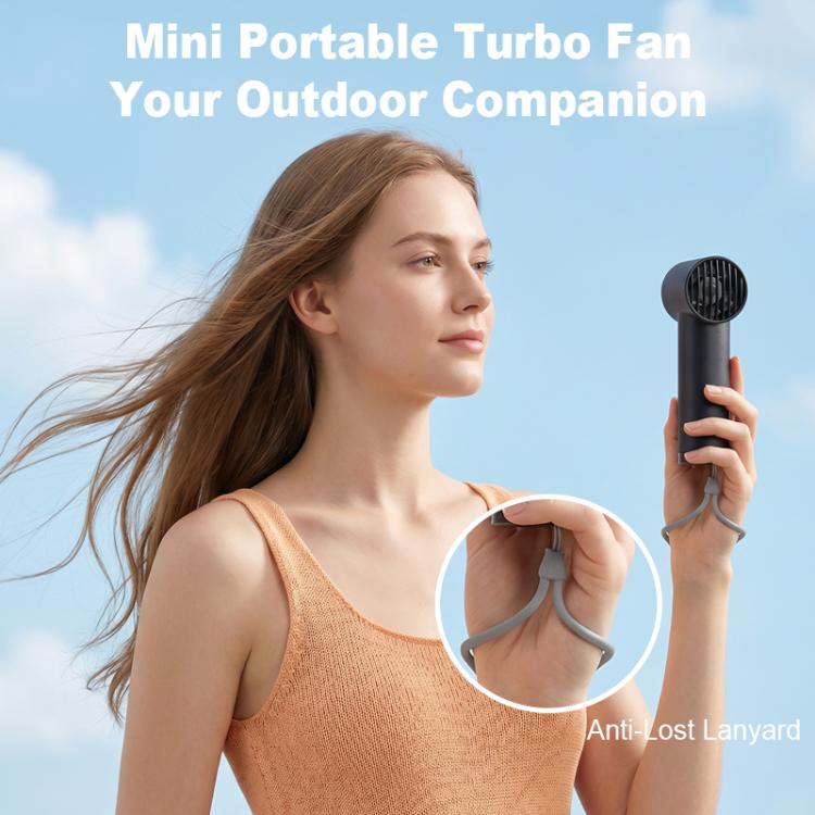 Ventilatore portatile USB-C con 100 velocità e batteria da 3000 mAh - immagine 9