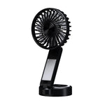 Ventilatore portatile pieghevole F20 con LED e supporto magnetico