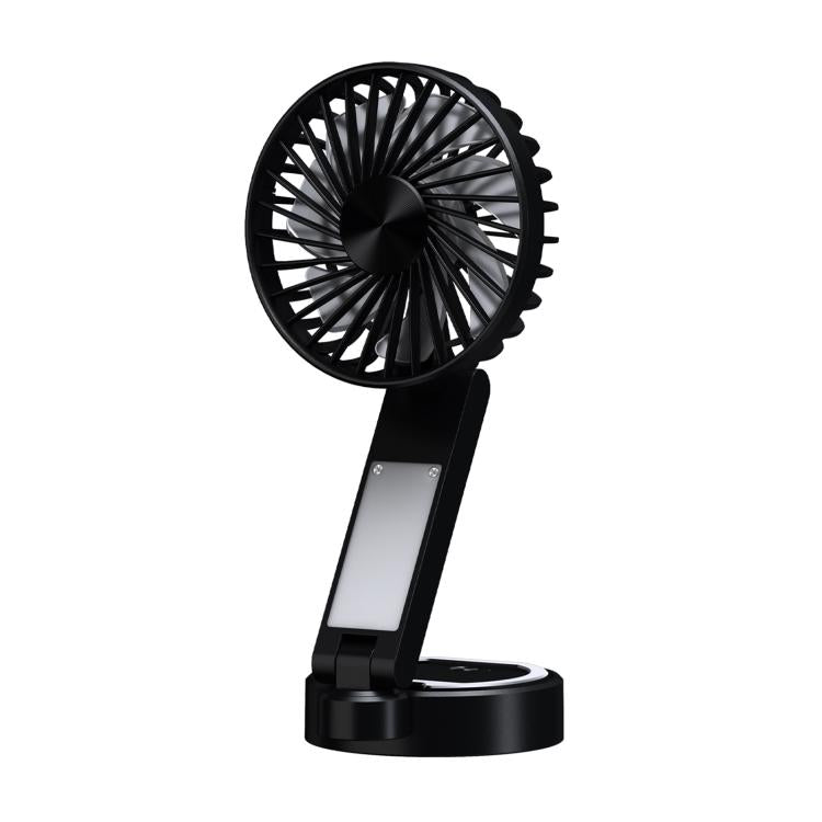 Ventilatore portatile pieghevole F20 con LED e supporto magnetico