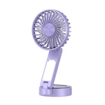 Ventilatore portatile pieghevole F20 con LED e supporto magnetico - immagine 3