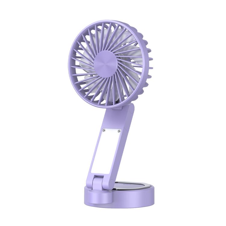 Ventilatore portatile pieghevole F20 con LED e supporto magnetico - immagine 3