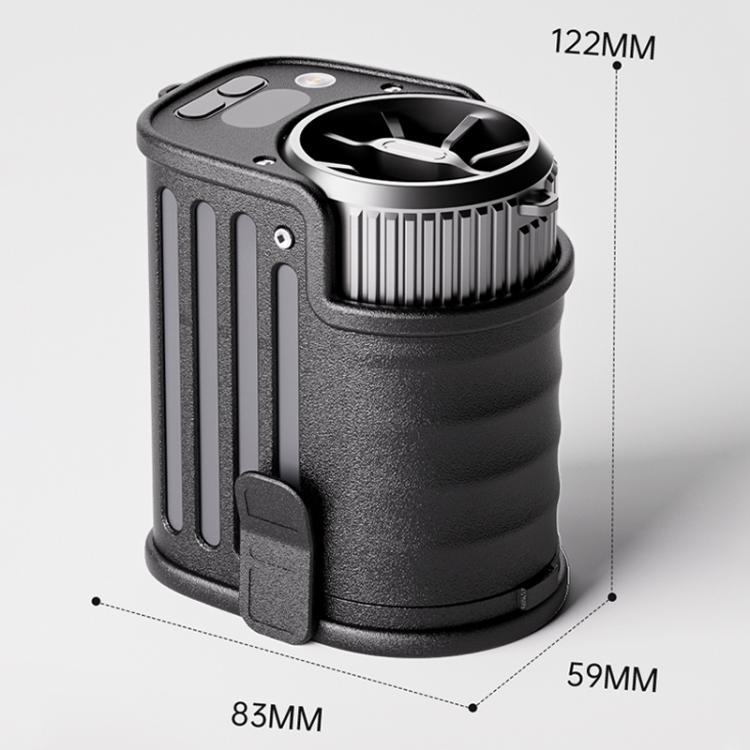 Ventilatore portatile da cintura DSF110 con luce LED e 5 velocità - immagine 18