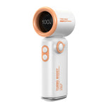 Ventilatore portatile F6 con clip da cintura e display LED - immagine 4