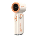 Ventilatore portatile F6 con clip da cintura e display LED - immagine 5
