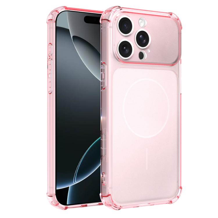 Custodia TPU antiurto per iPhone 16 Pro Max con finestra