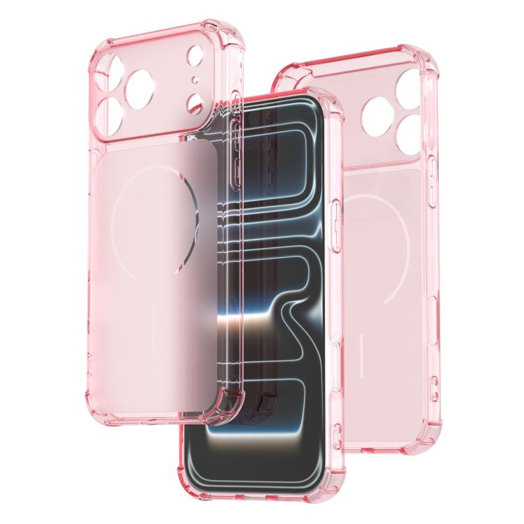 Custodia TPU antiurto per iPhone 16 Pro Max con finestra