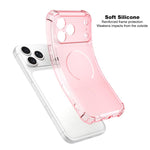 Custodia TPU antiurto per iPhone 16 Pro Max con finestra