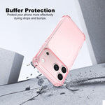 Custodia TPU antiurto per iPhone 16 Pro Max con finestra