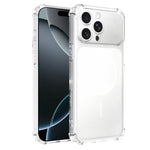 Custodia TPU antiurto per iPhone 16 Pro Max con finestra
