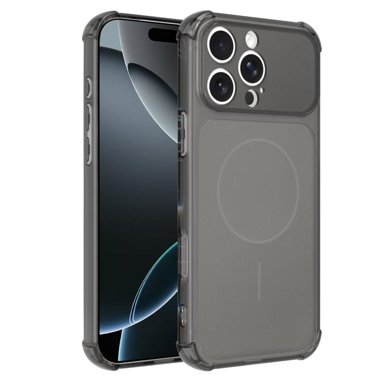 Custodia TPU antiurto per iPhone 16 Pro Max con finestra