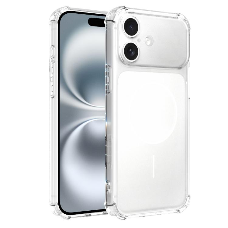 Custodia TPU antiurto per iPhone 16 Pro Max con finestra