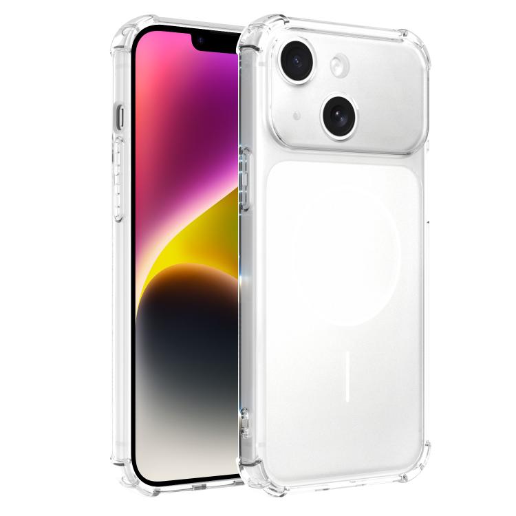 Custodia TPU antiurto con finestra per iPhone 14 Plus