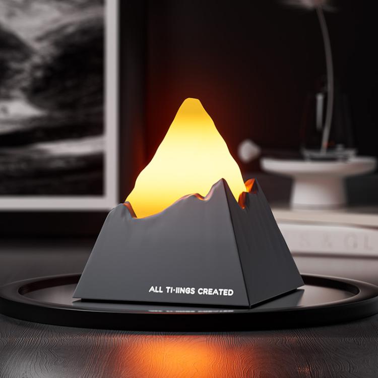 Mini diffusore aromi vulcano con luce notturna 5W
