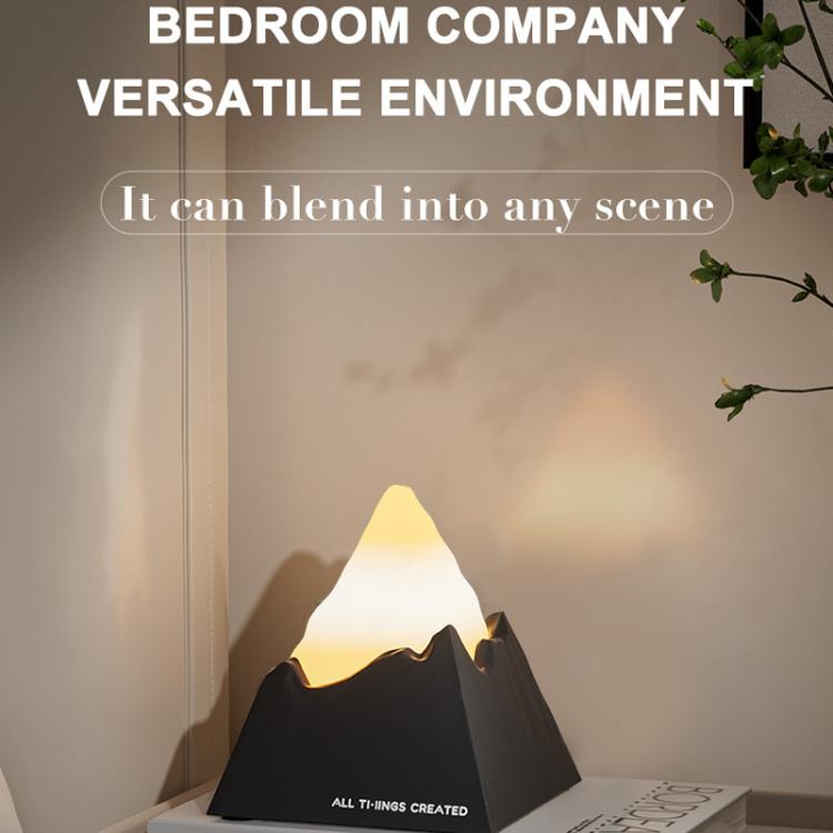 Mini diffusore aromi vulcano con luce notturna 5W