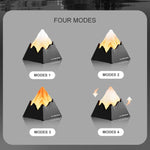 Mini diffusore aromi vulcano con luce notturna 5W