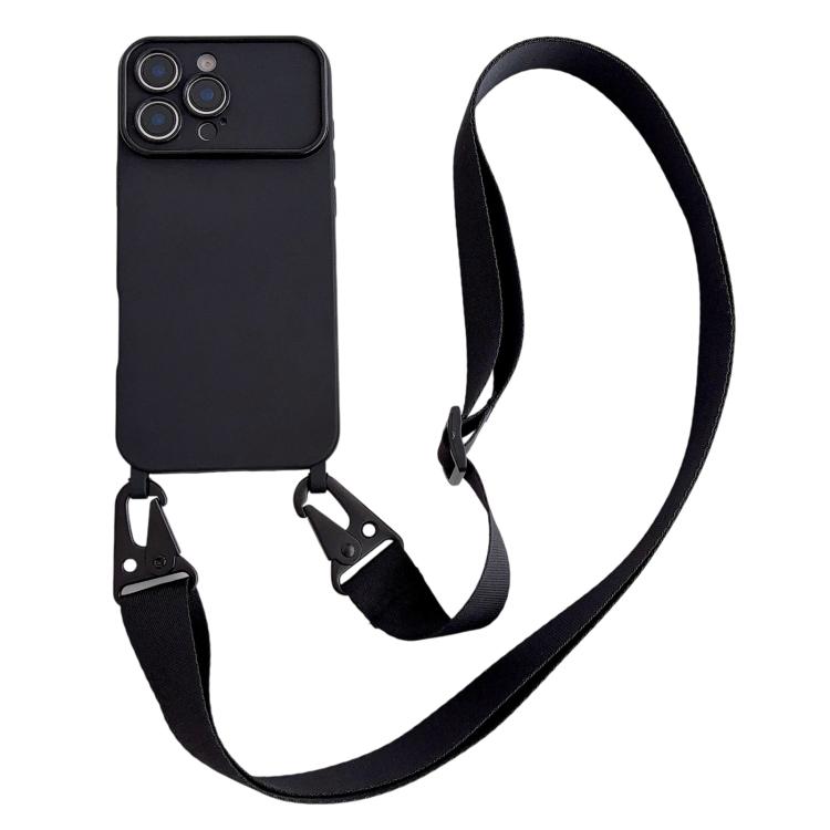 Custodia con tracolla per iPhone 17 con ampia finestra