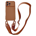 Custodia con tracolla per iPhone 17 con ampia finestra