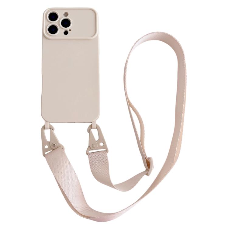 Custodia con tracolla per iPhone 17 con ampia finestra