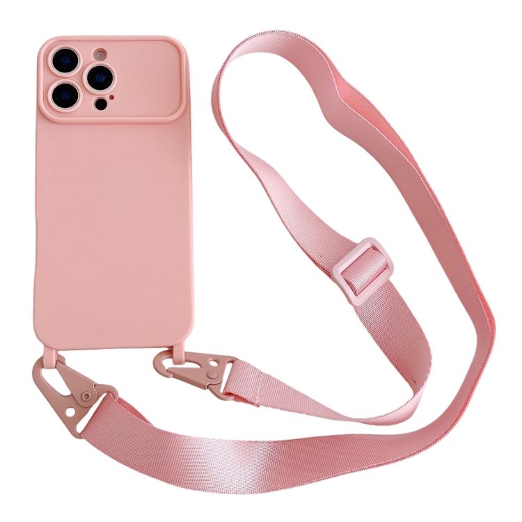 Custodia con tracolla per iPhone 17 con ampia finestra