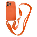 Custodia con tracolla per iPhone 17 con ampia finestra