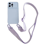 Custodia con tracolla per iPhone 17 con ampia finestra