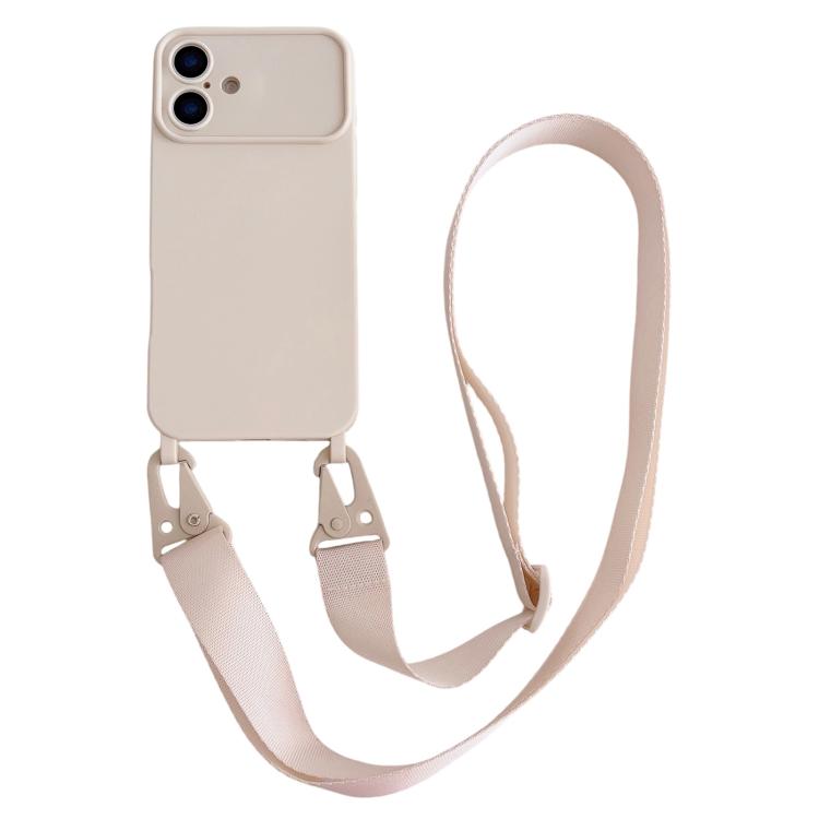 Custodia con tracolla per iPhone 17 con ampia finestra