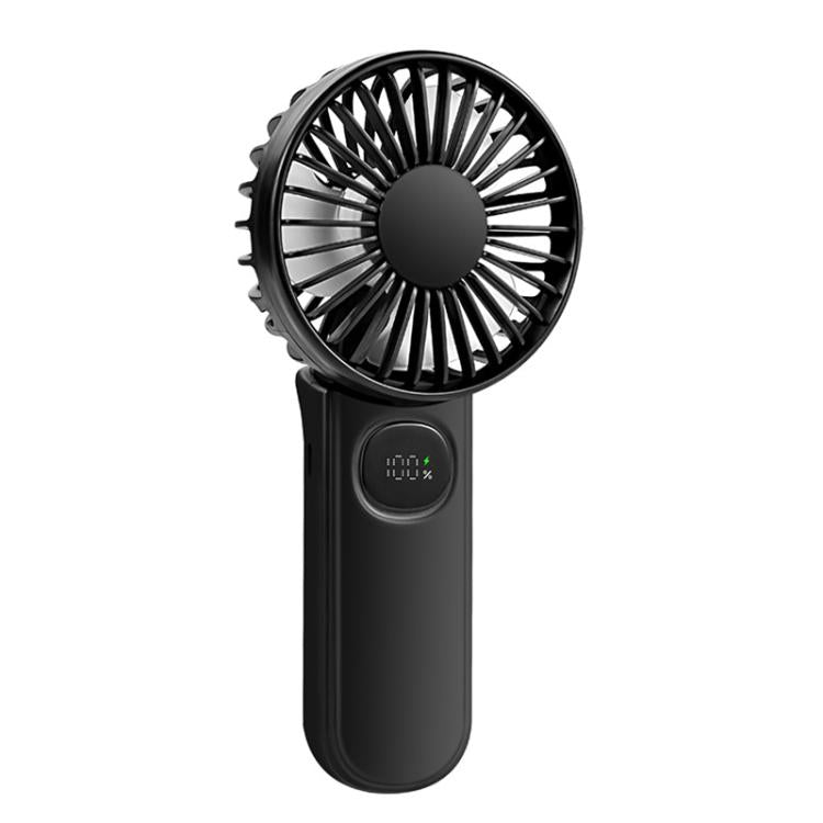 Ventilatore portatile pieghevole F11 con display LED e cordino