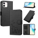Custodia portafoglio in ecopelle per iPhone 12 mini