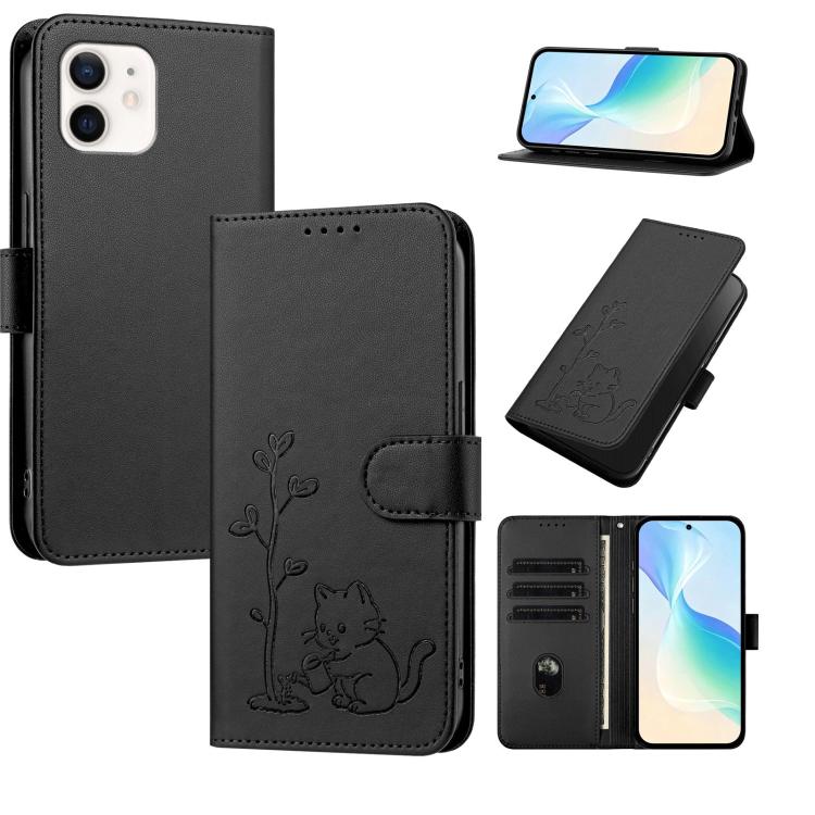 Custodia portafoglio in ecopelle per iPhone 12 mini