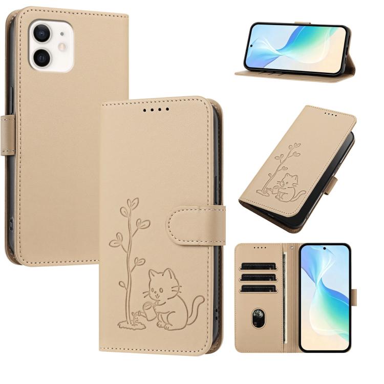 Custodia portafoglio in ecopelle per iPhone 12 mini