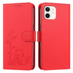 Custodia portafoglio in ecopelle per iPhone 12 mini