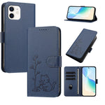 Custodia portafoglio in ecopelle per iPhone 12 mini