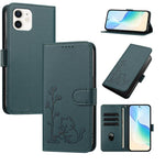 Custodia portafoglio in ecopelle per iPhone 12 mini