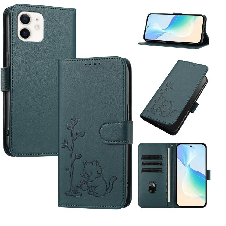 Custodia portafoglio in ecopelle per iPhone 12 mini