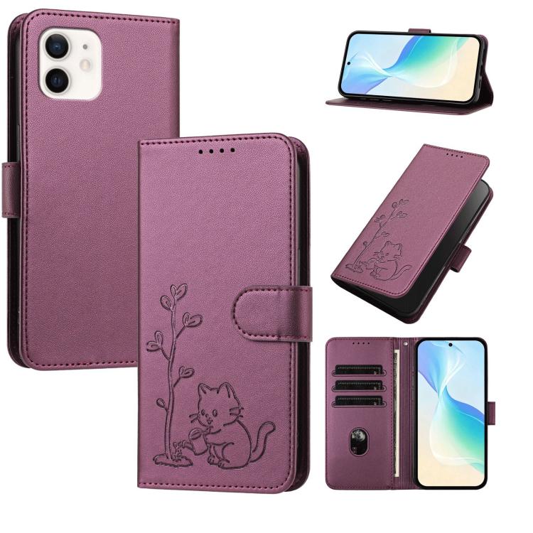 Custodia portafoglio in ecopelle per iPhone 12 mini