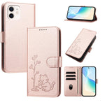Custodia portafoglio in ecopelle per iPhone 12 mini
