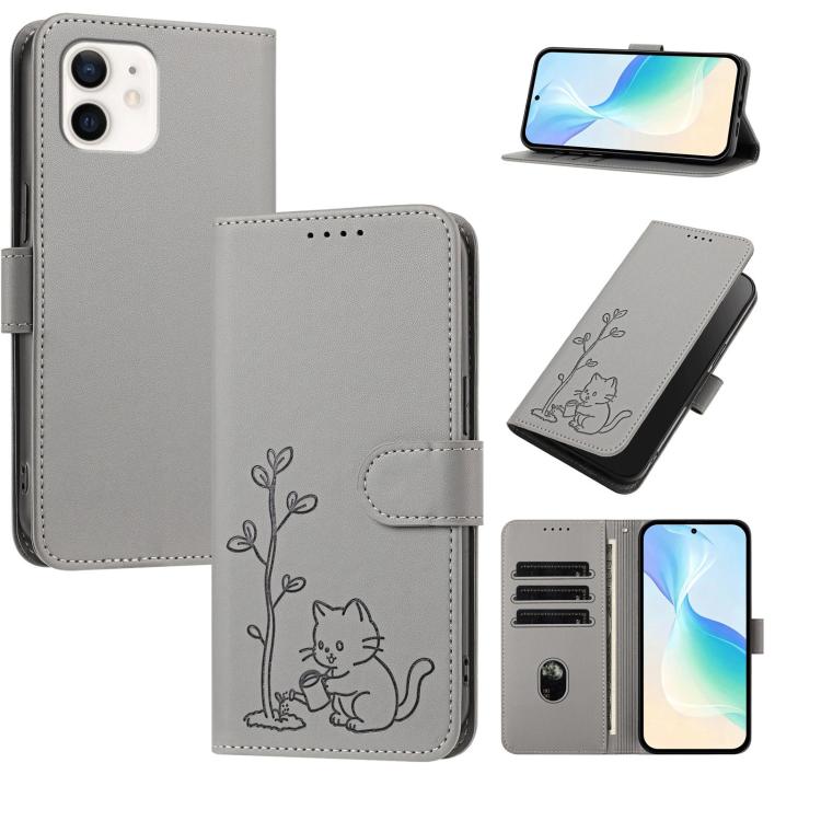 Custodia portafoglio in ecopelle per iPhone 12 mini