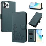 Custodia portafoglio in ecopelle per iPhone 12 mini