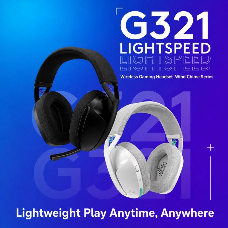 Cuffie da gioco wireless Logitech G321 con microfono