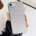 Custodia magnetica PC effetto nebbia per iPhone 17e e 16e