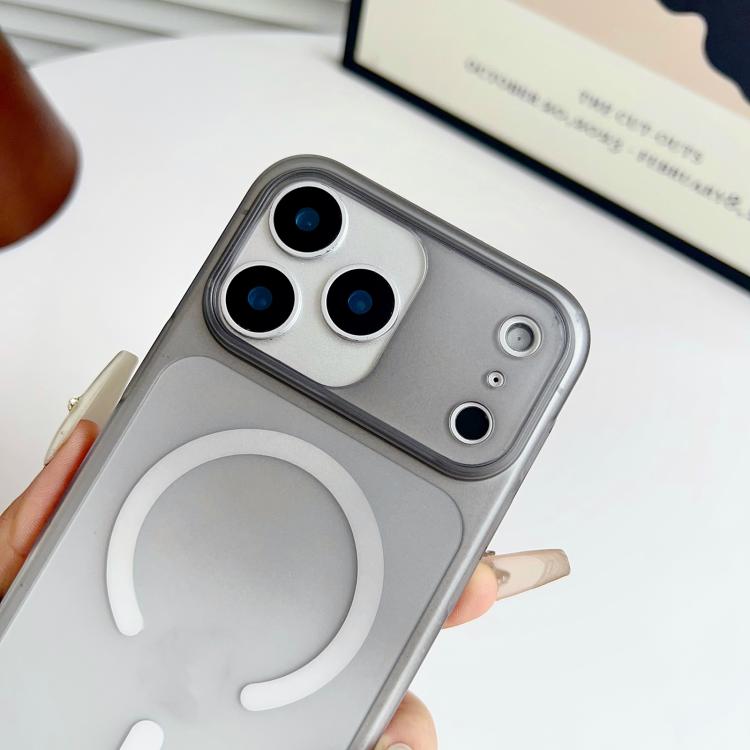 Custodia magnetica PC effetto nebbia per iPhone 17e e 16e