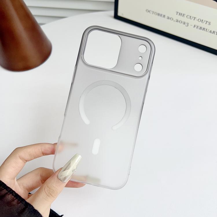 Custodia magnetica PC effetto nebbia per iPhone 17e e 16e