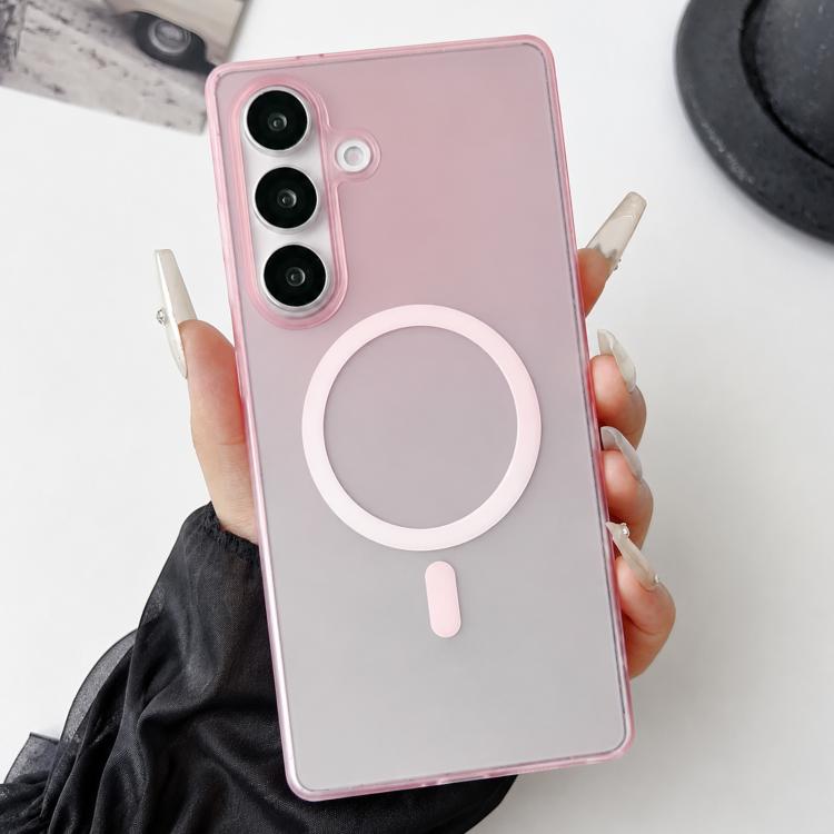 Custodia magnetica effetto nebbia ghiacciata per Galaxy A17 4G/5G, A56 5G, A16