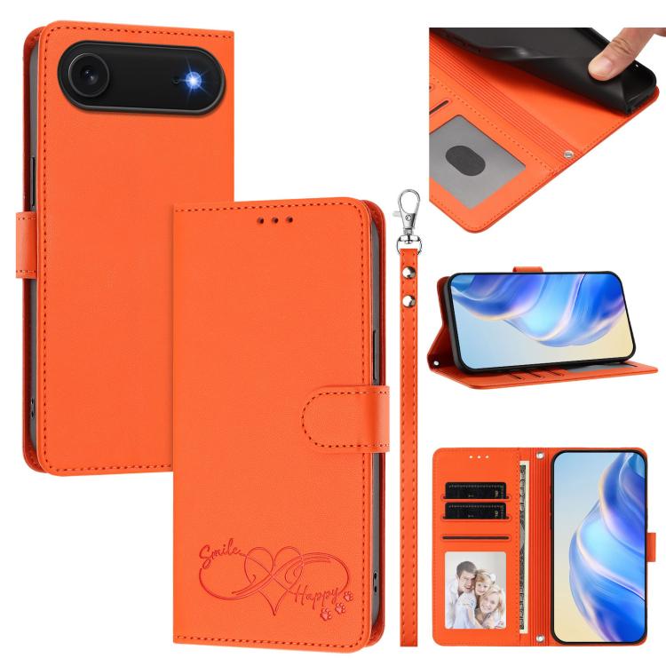 Custodia portafoglio in ecopelle con cinturino per iPhone Air